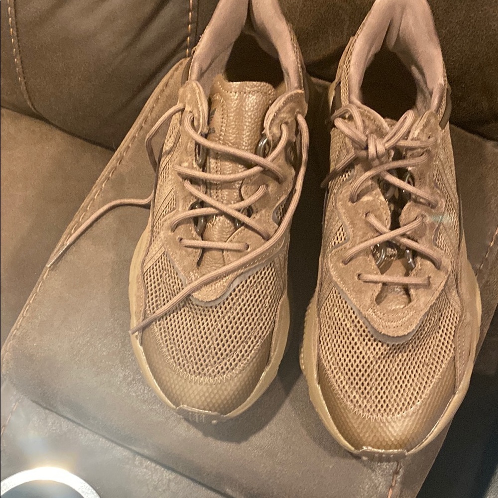 Adidas Brown Ozweego Sneakers